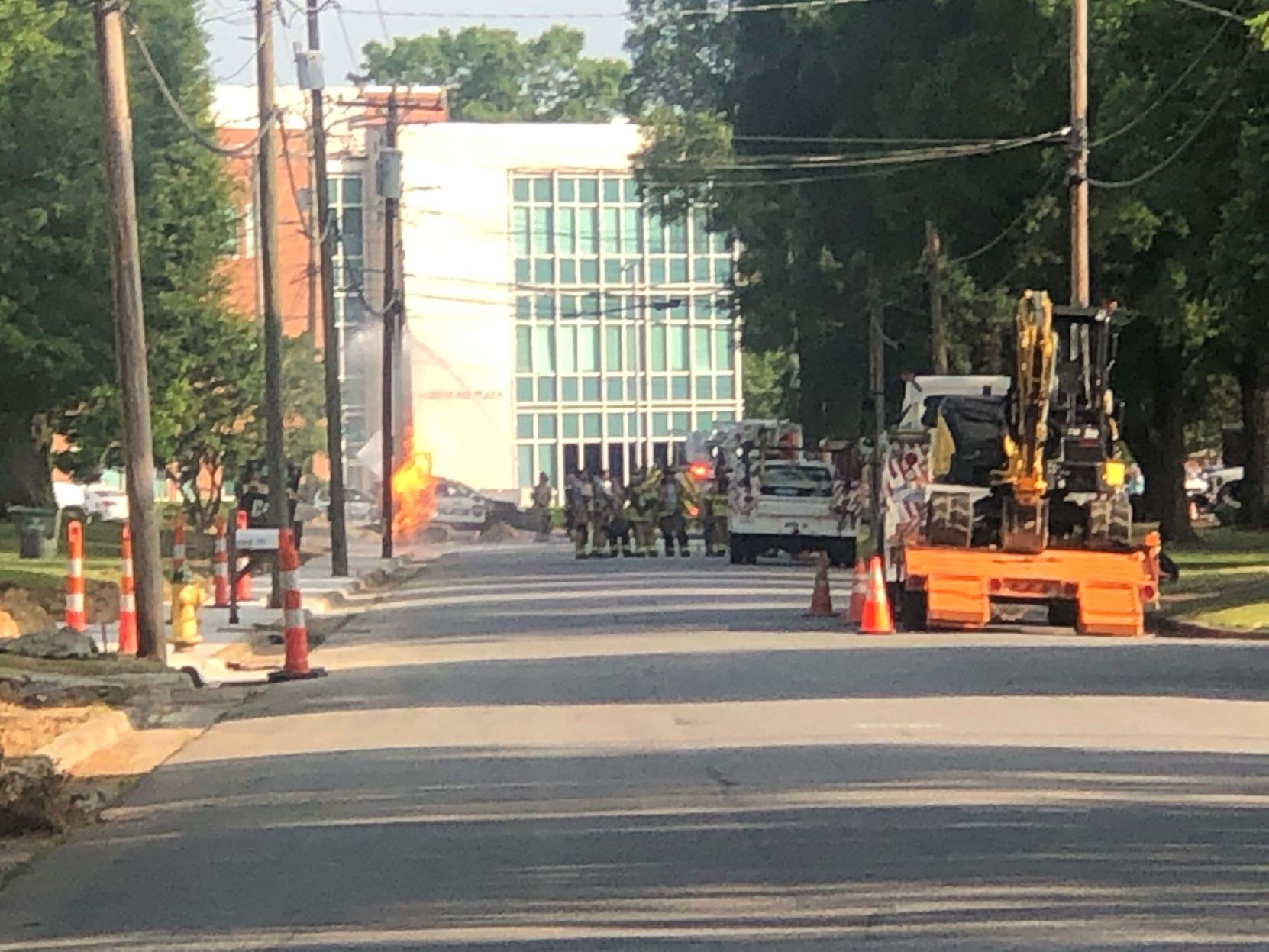 Gas leak